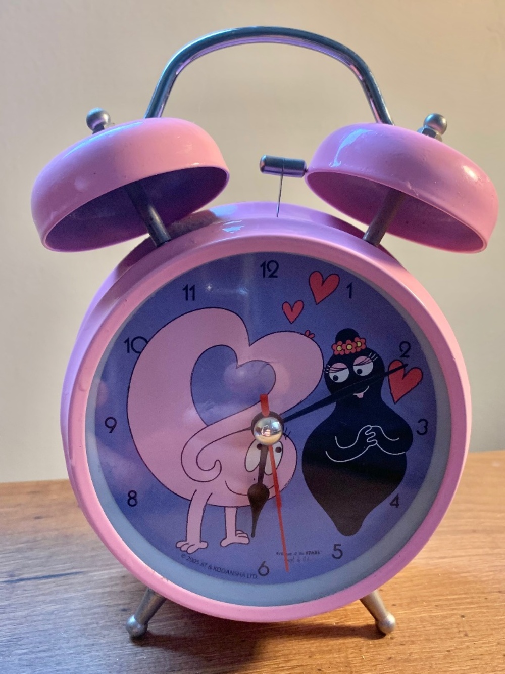 Barbapapa alarm clock